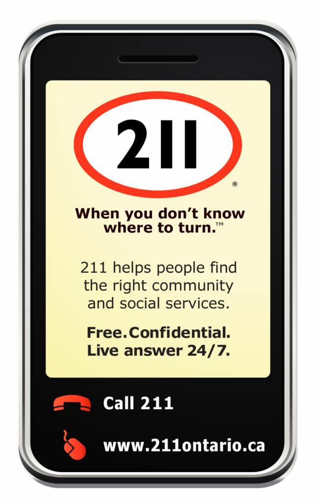 211 promotional graphic