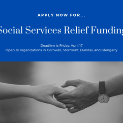 Social services financial relief applications