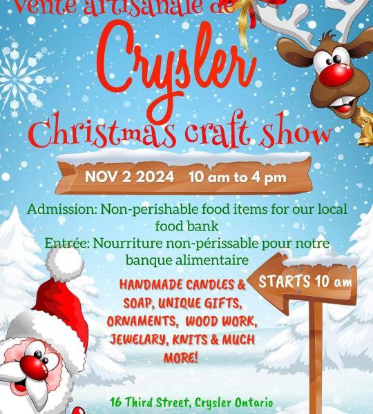 Crysler Community Centre - Christmas Craft Show.jpg